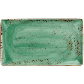 Plate - Rectangular - Craft - Aqua - 33cm (13")
