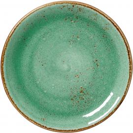Coupe Plate - Craft - Aqua - 15.25cm (6")