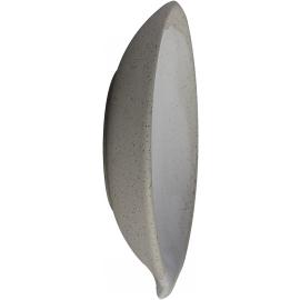 Round Dish - With Spout - Stoneware - Gembrook - White - 10.75cl (3.75oz)