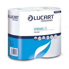 Toilet Roll - Traditional - Lucart - Strong 25 - White - 2 Ply - 160 Sheet