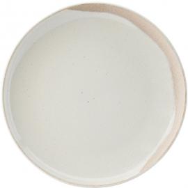 Round Plate - Porcelain - Oregon - Cloud - 21cm (8.25&quot;)