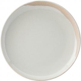 Round Plate - Porcelain - Oregon - Cloud - 17cm (6.5&quot;)