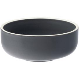 Round Bowl - Porcelain - Forma - Charcoal - 14.5cm (5.75&quot;)