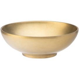 Round Bowl - Double Walled - Stainless Steel - Artemis - Gold - 18cm (7&quot;)