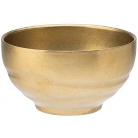Round Bowl - Double Walled - Stainless Steel - Artemis - Gold - 12cm (4.75&quot;)