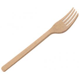 Forks - Biodegradable - Agave - Natural - 17.4cm (6.9&quot;)
