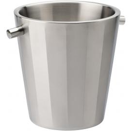 Wine & Champagne Bucket - Double Walled - Satin Finish - Stainless Steel - 21.5cm (8.5")