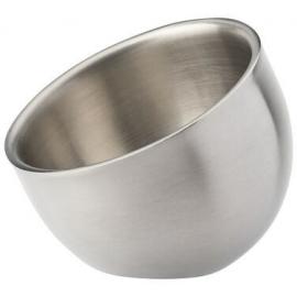 Angular Bowl - Double Walled - Stainless Steel - 7.5cm (3&quot;)
