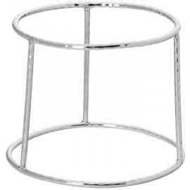 Seafood Tower Buffet Riser Stand - Hammered Finish - Stainless Steel - Large - 19.5cm (7.75")