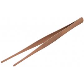 Cocktail Tweezers - Stainless Steel - Brushed Copper - 25cm (10")