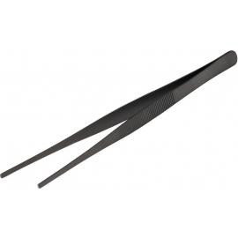 Cocktail Tweezers - Stainless Steel - Gunmetal - 25cm (10")