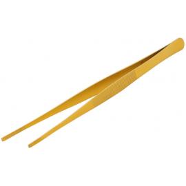 Cocktail Tweezers - Stainless Steel - Gold - 25cm (10")