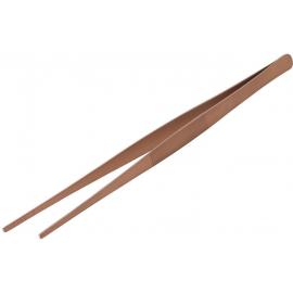 Cocktail Tweezers - Stainless Steel - Brushed Copper - 30cm (12")