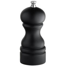 Salt or Pepper Mill - Black - Wood - 13cm (5")