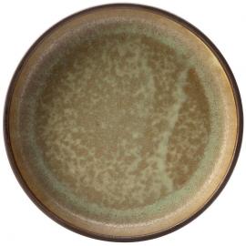 Round Plate - Porcelain - Knead - 17.5cm (6.75")