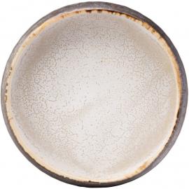 Round Plate - Stoneware - Carthago - Limestone - 20cm (8")