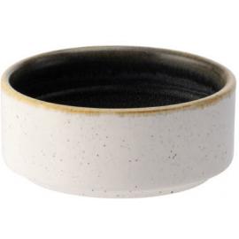 Dip Pot - Porcelain - Otto - Charcoal - 8cm (3.25")