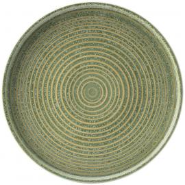 Round Plate - Porcelain - Otto - Chive - 24.5cm (9.5")