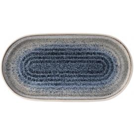 Platter - Oval - Porcelain - Otto - Sky - 25cm (9.75")