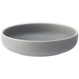 Round Bowl - Shallow - Porcelain - Forma - Fog - 17.5cm (7")
