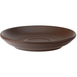 Espresso Saucer - Porcelain - Barista - Matt Brown - 12cm (4.75")