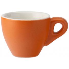 Espresso Cup - Porcelain - Barista - Matt Orange - 8cl (2.75oz)