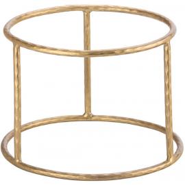 Seafood Tower Buffet Riser Stand - Stainless Steel - Vintage Gold - Small - 18cm (7")