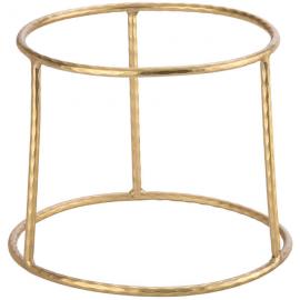 Seafood Tower Buffet Riser Stand - Stainless Steel - Vintage Gold - Large - 19.5cm (7.75")