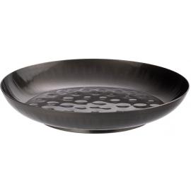 Seafood Tower Round Serving Bowl - Stainless Steel - Vintage Black - 24.5cm (9.75")