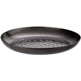Seafood Tower Round Serving Bowl - Stainless Steel - Vintage Black - 35cm (13.75")