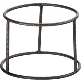 Seafood Tower Buffet Riser Stand - Stainless Steel - Vintage Black - Small - 18cm (7")