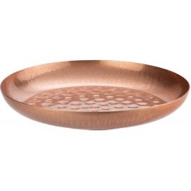 Seafood Tower Round Serving Bowl - Stainless Steel - Vintage Copper - 29.5cm (11.5")