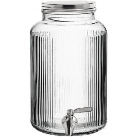 Punch Barrel with Tap - Ribbed - 6L (2.55 gal)