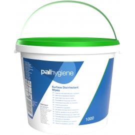 Surface Disinfectant & Cleaning Wipes - Multi Surface - Bucket - PalTX - 1000 Wipes