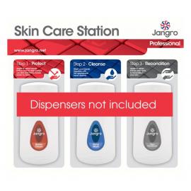 Skin Care 3 Dispenser Station - Board Only - Jangro