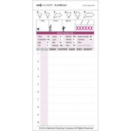 Checkpad - Allergen Check - Duplicate - NCR - 17.2cm (6.75&quot;)