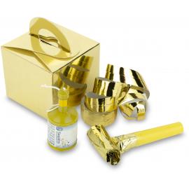 Party Accessory Box - Individual - Gold