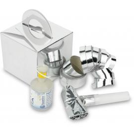 Party Accessory Box - Individual - Silver