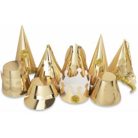 Party Hats - Premier - Gold