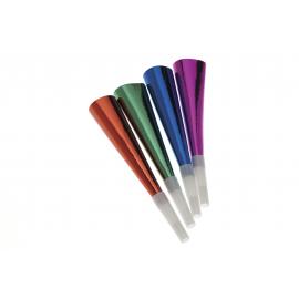 Luxury Foil Tooters - Multi Coloured