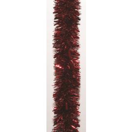 Luxury Tinsel Garland - Red - 6m (19.7')