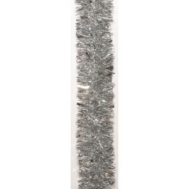 Luxury Tinsel Garland - Silver - 6m (19.7')