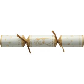 Crackers - Cream and Gold Stag - 30.5cm (12&quot;)