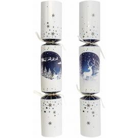 Crackers - Navy and White Stag - Mixed Pack - 30.5cm (12")