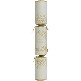 Crackers - Cream and Gold Wreath - 30.5cm (12")