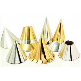 Party Hats - Silver and Gold