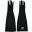 Rubber Gloves with Latex - Industrial - Shield - Black - Size 9 - Large