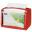 Tabletop N4 Napkin Dispenser - Tork&#174; Xpressnap&#174; - Red
