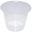 Portion Pot - Clear Plastic - 16cl (5.5oz)