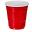 Plastic Party Cups - Red - 2oz (6cl)